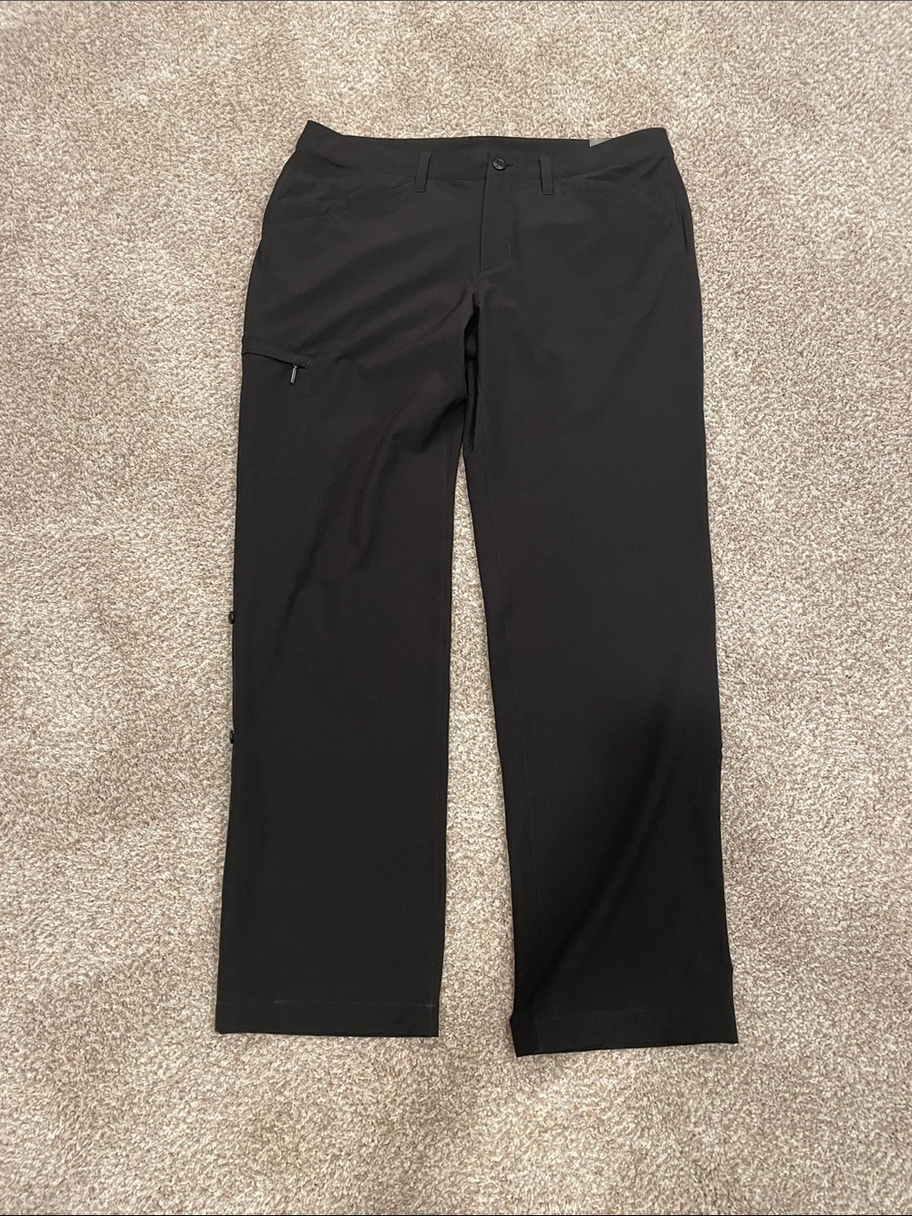 Women’s Eddie Bauer Black Straight-Leg Pants - Classic Workwear
